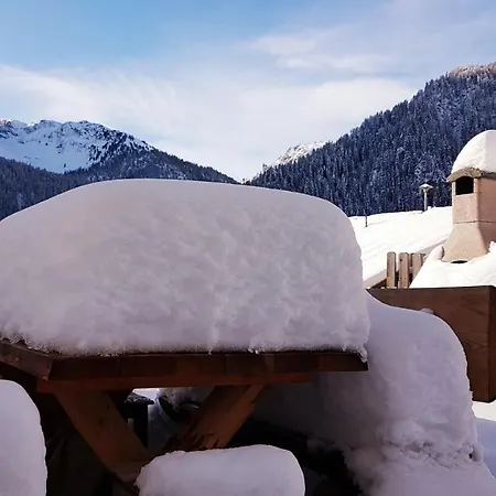 Tatil Evi Haus Edelweiss Bei Samnaun