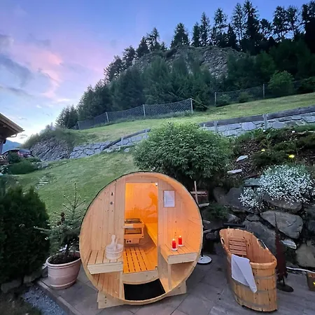 Tatil Evi Haus Edelweiss Bei Samnaun